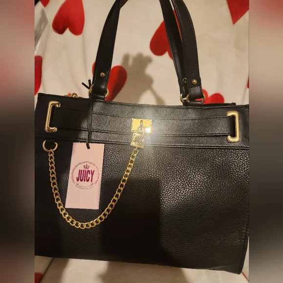 Juicy Couture Lock Satchel - Picture 4 of 8